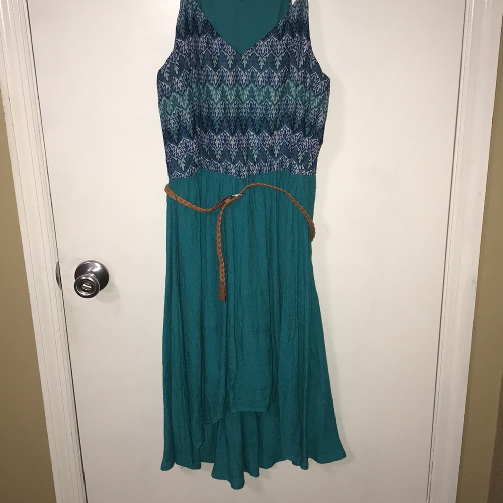 Blue dress